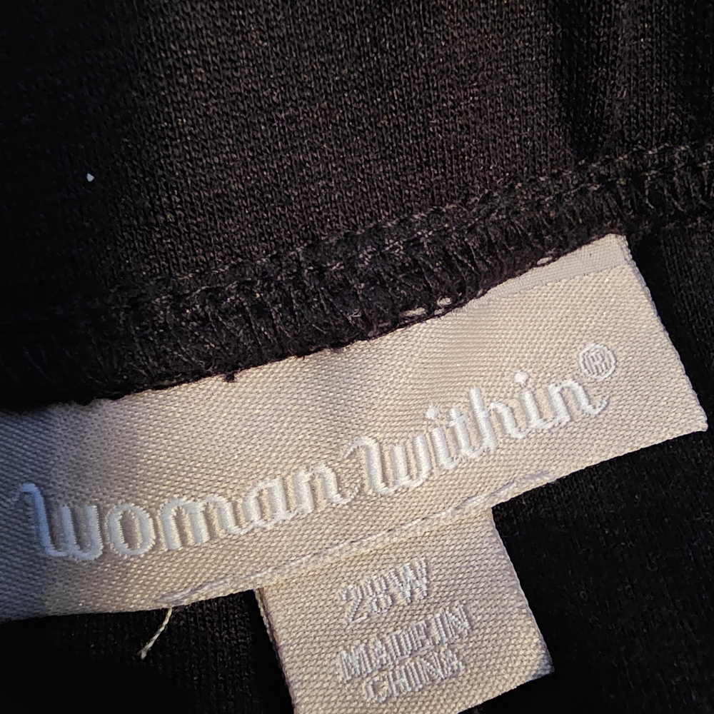 Woman Within Classic Black Apparel - Picture 2 of 5